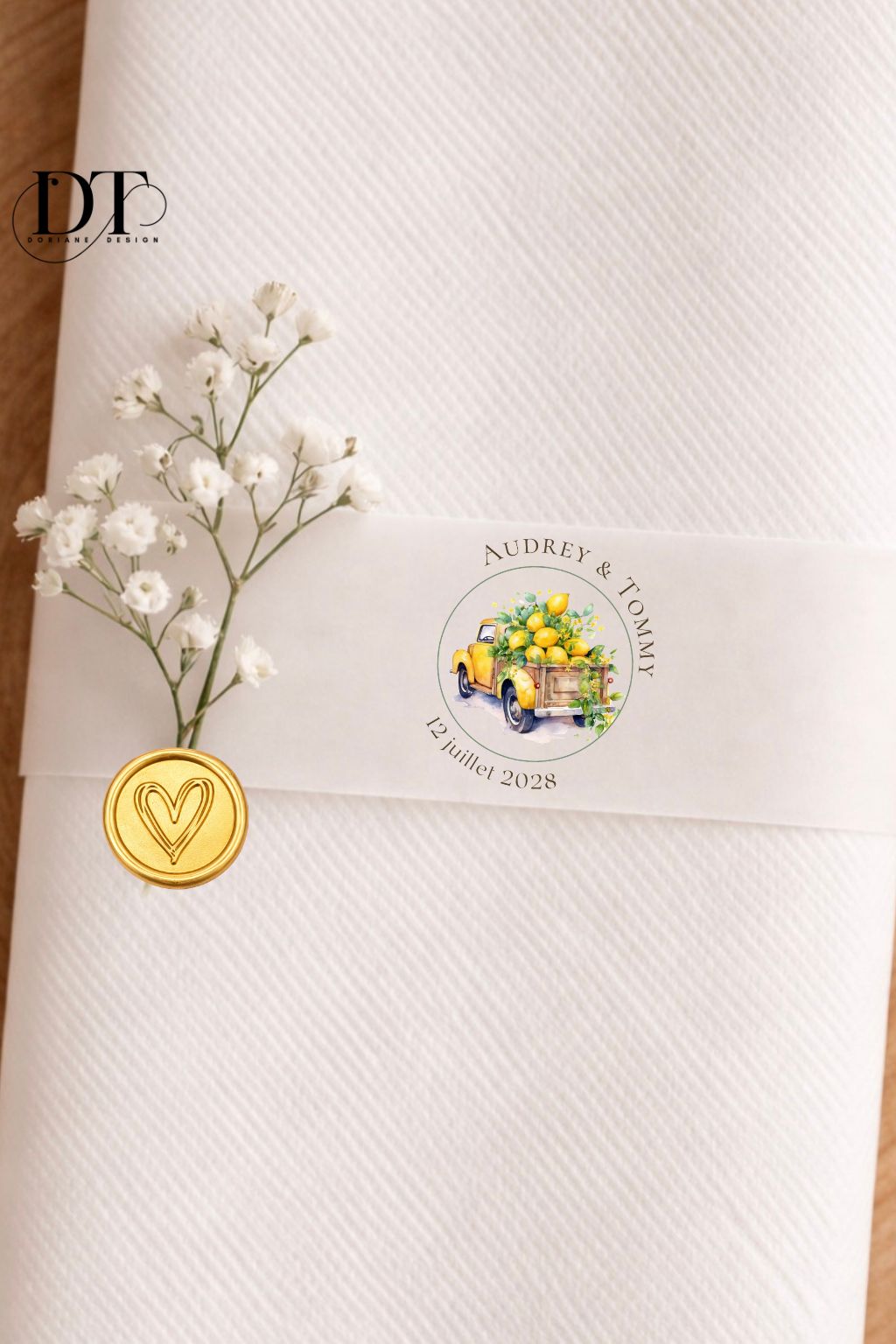 Numéros de table mariage personnalisé dolce vita citrons Décoration mariage Numéro table anniversaire , baptême Wedding table numbers