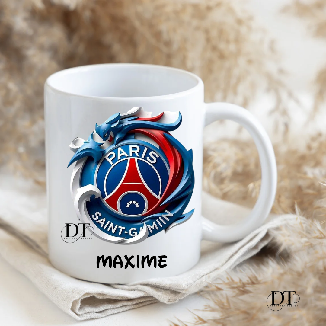 Mug personnalisé PSG