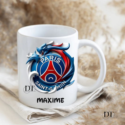 Mug personnalisé PSG