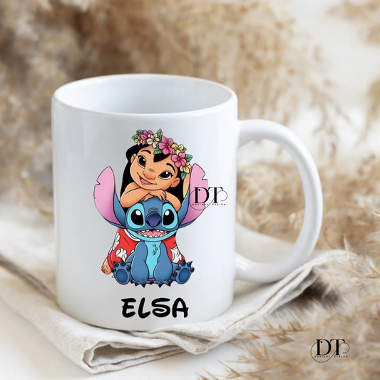 Mug personnalisé Lilo & stitch
