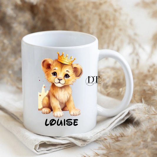 Mug personnalisé Lionceau