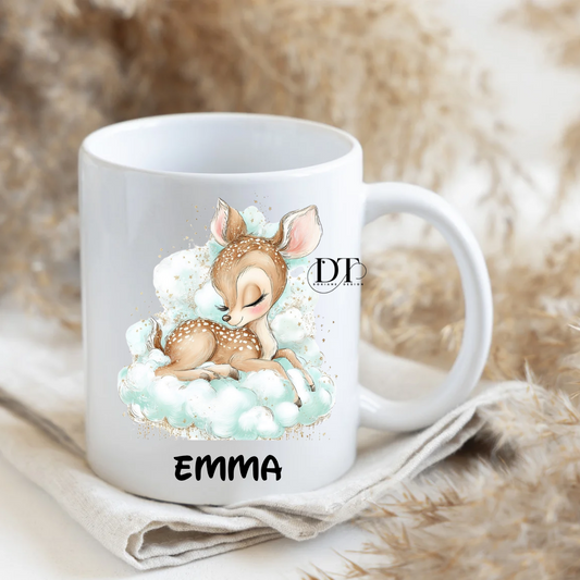 Mug personnalisé " biche "
