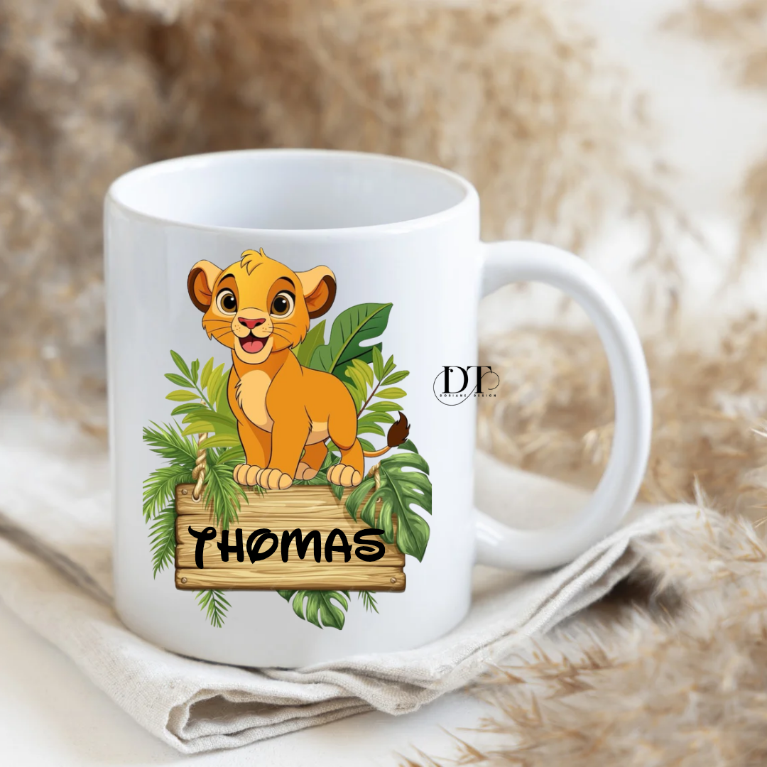Mug personnalisé Roi lion simba