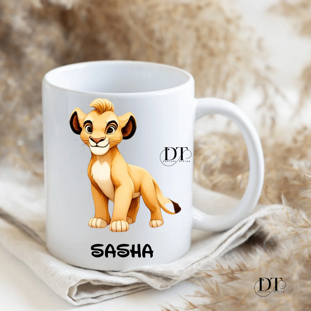 Mug personnalisé Roi lion simba