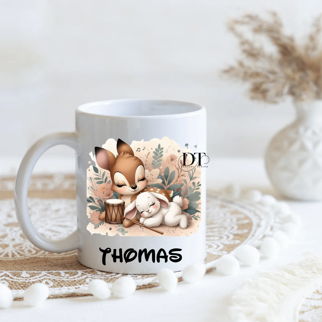 Mug personnalisé animaux