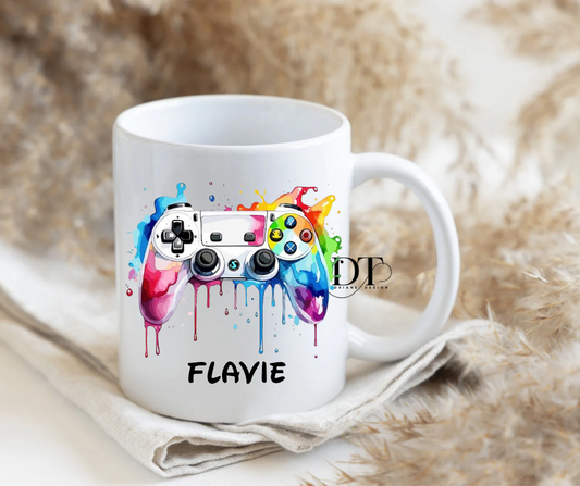 Mug personnalisé gameur PlayStation