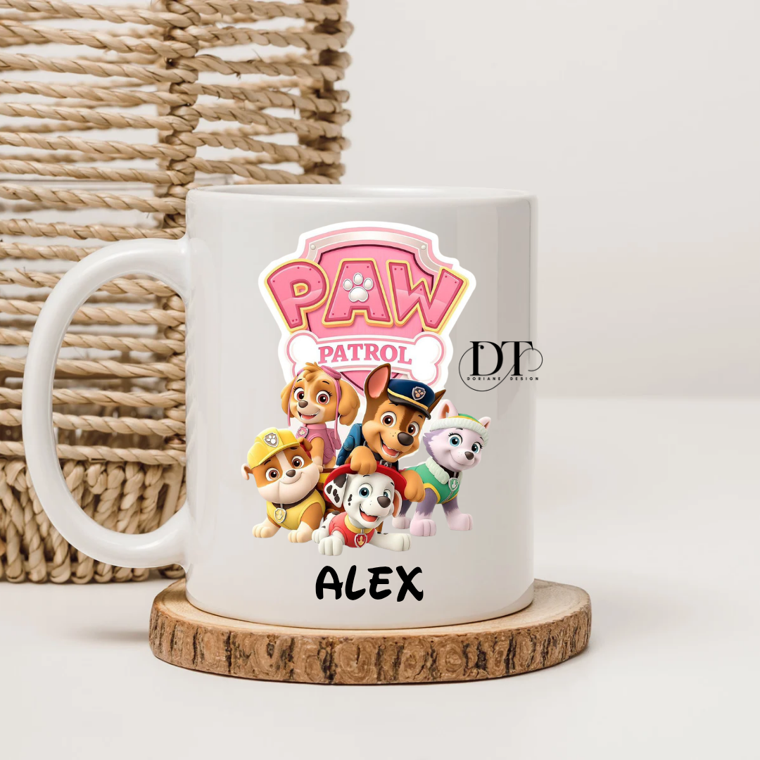 Mug personnalisé Pat’patrouille