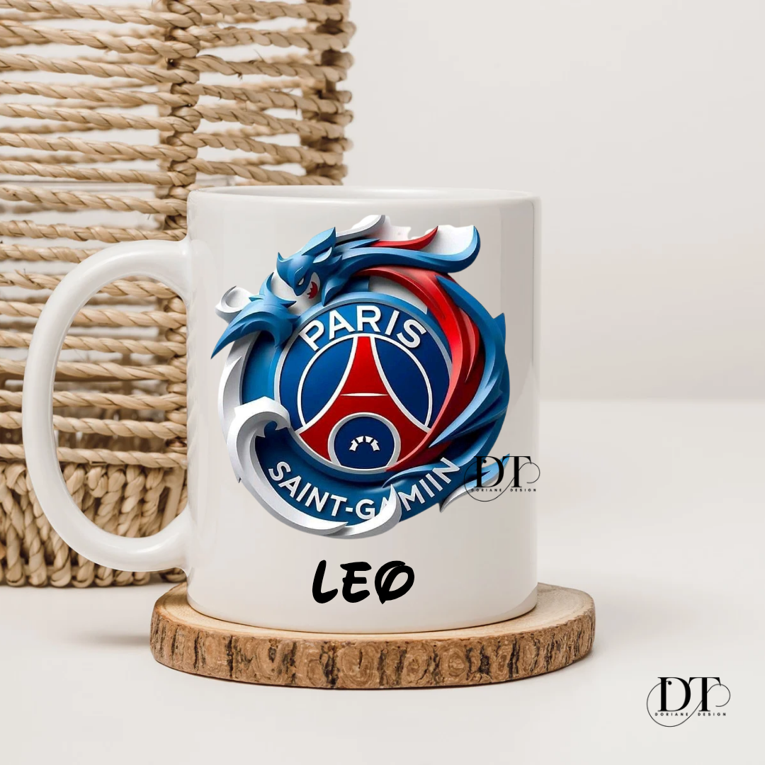 Mug personnalisé PSG