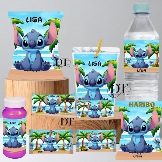 Emballages personnalisés bonbons et chocolats Stitch