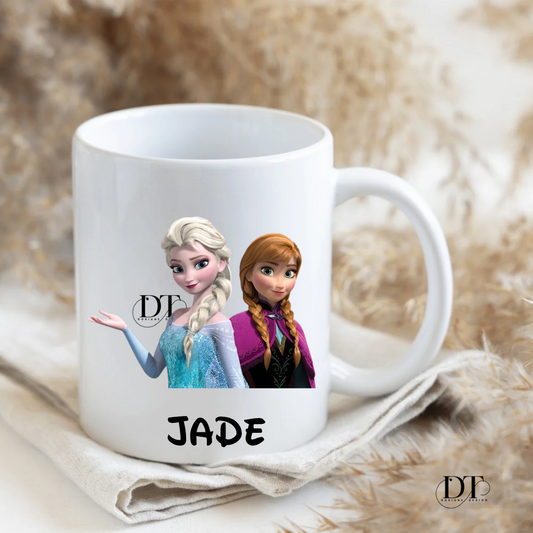 Mug personnalisé Reine des neiges