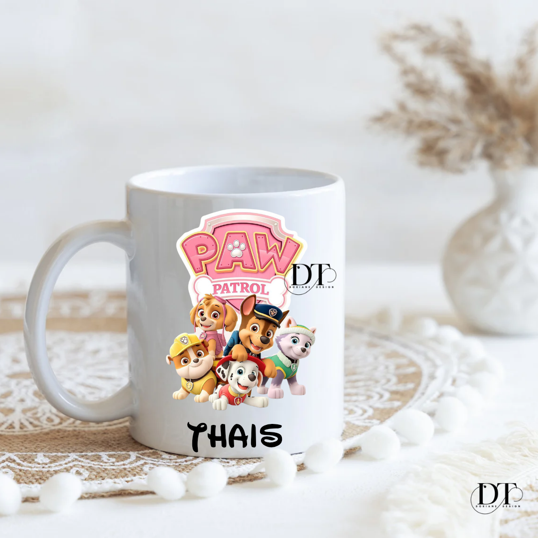 Mug personnalisé Pat’patrouille