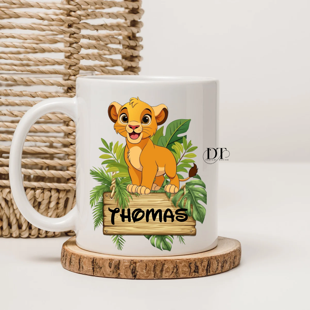 Mug personnalisé Roi lion simba