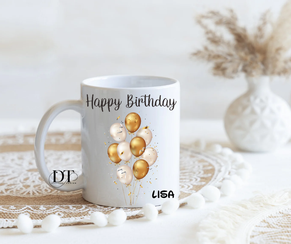 Mug personnalisé Anniversaire