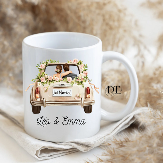 Mug mariage Just Married