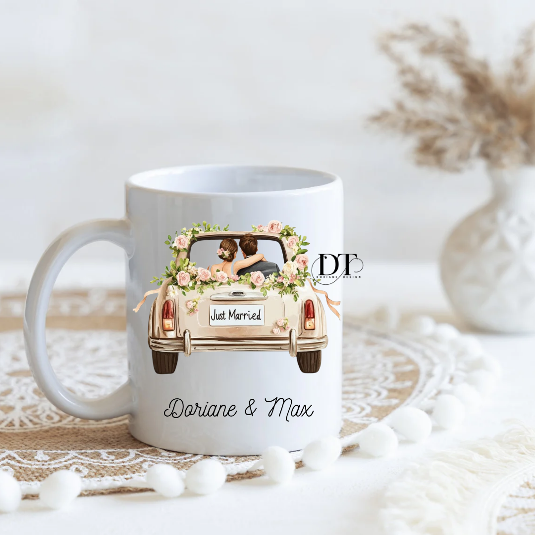 Mug mariage Just Married