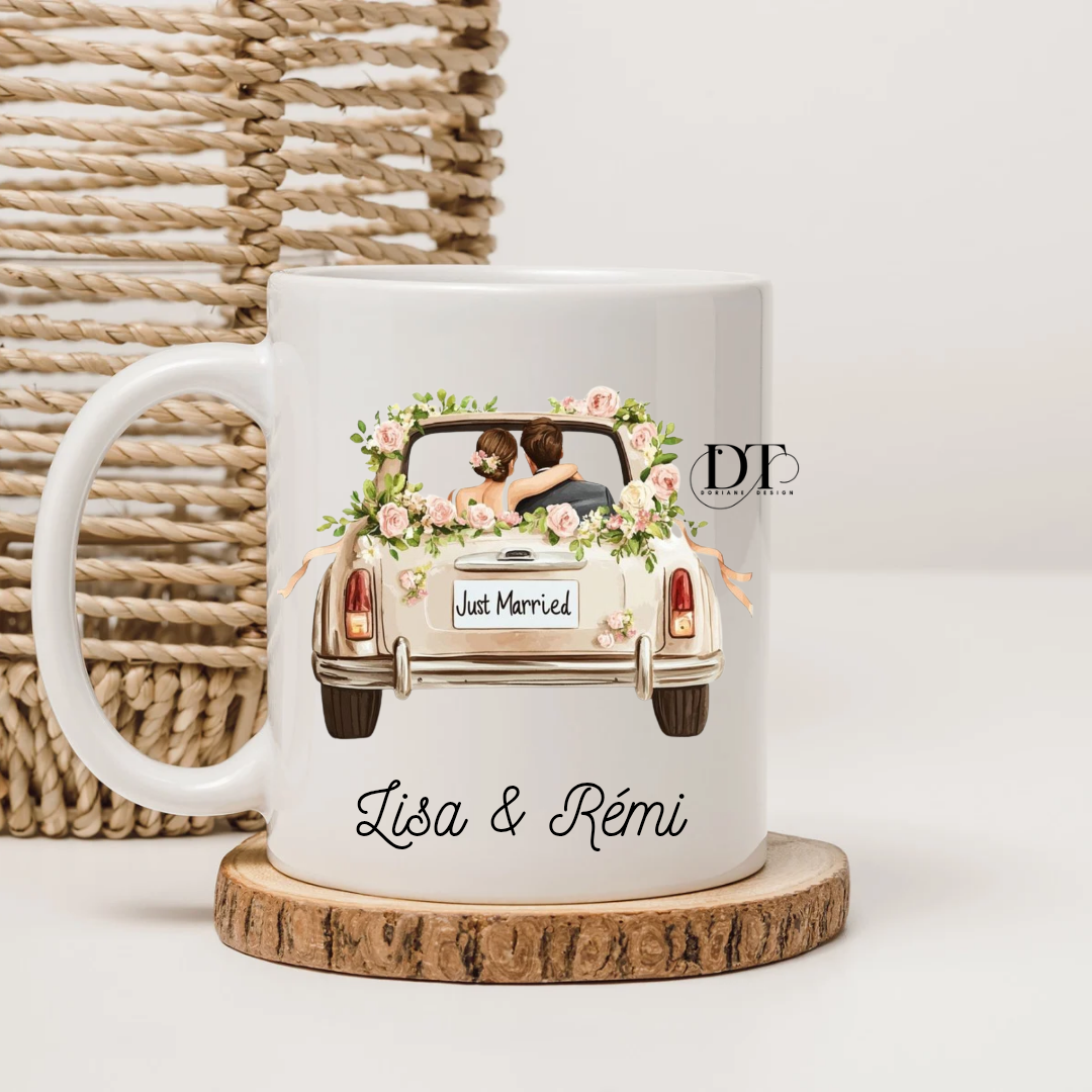 Mug mariage Just Married
